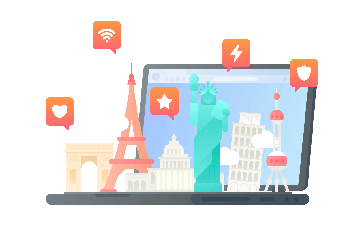 在科摩罗连接到中国的代理 - 翻回VPN